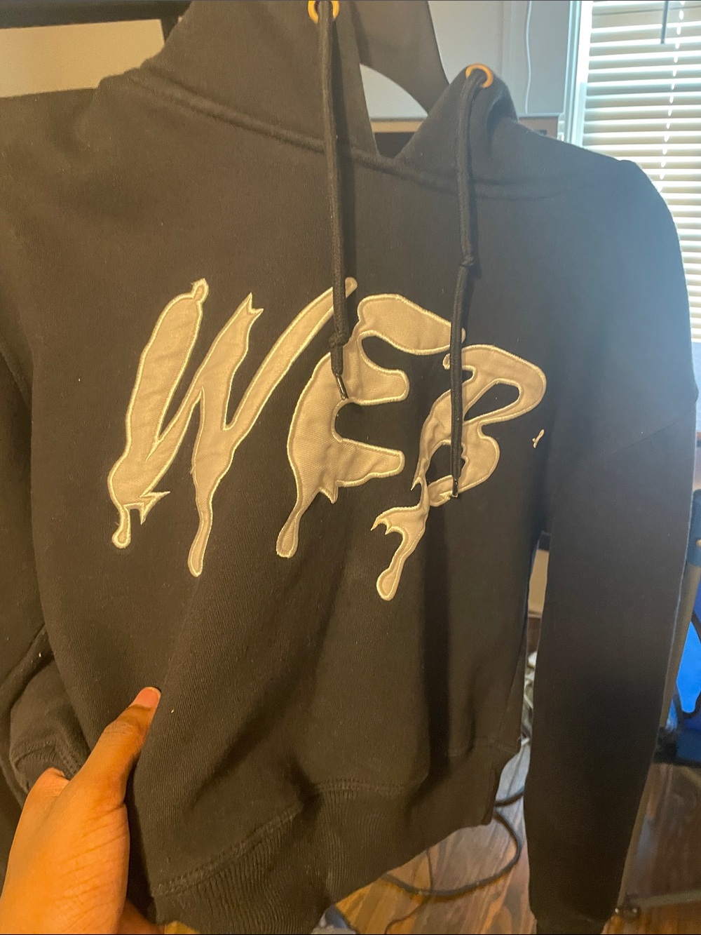 Black WFB Graphic Hoodie - Unbranded